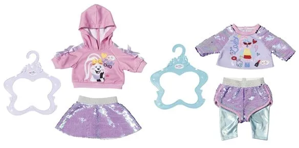Baby Born Modesæt 43 cm 2 varianter
